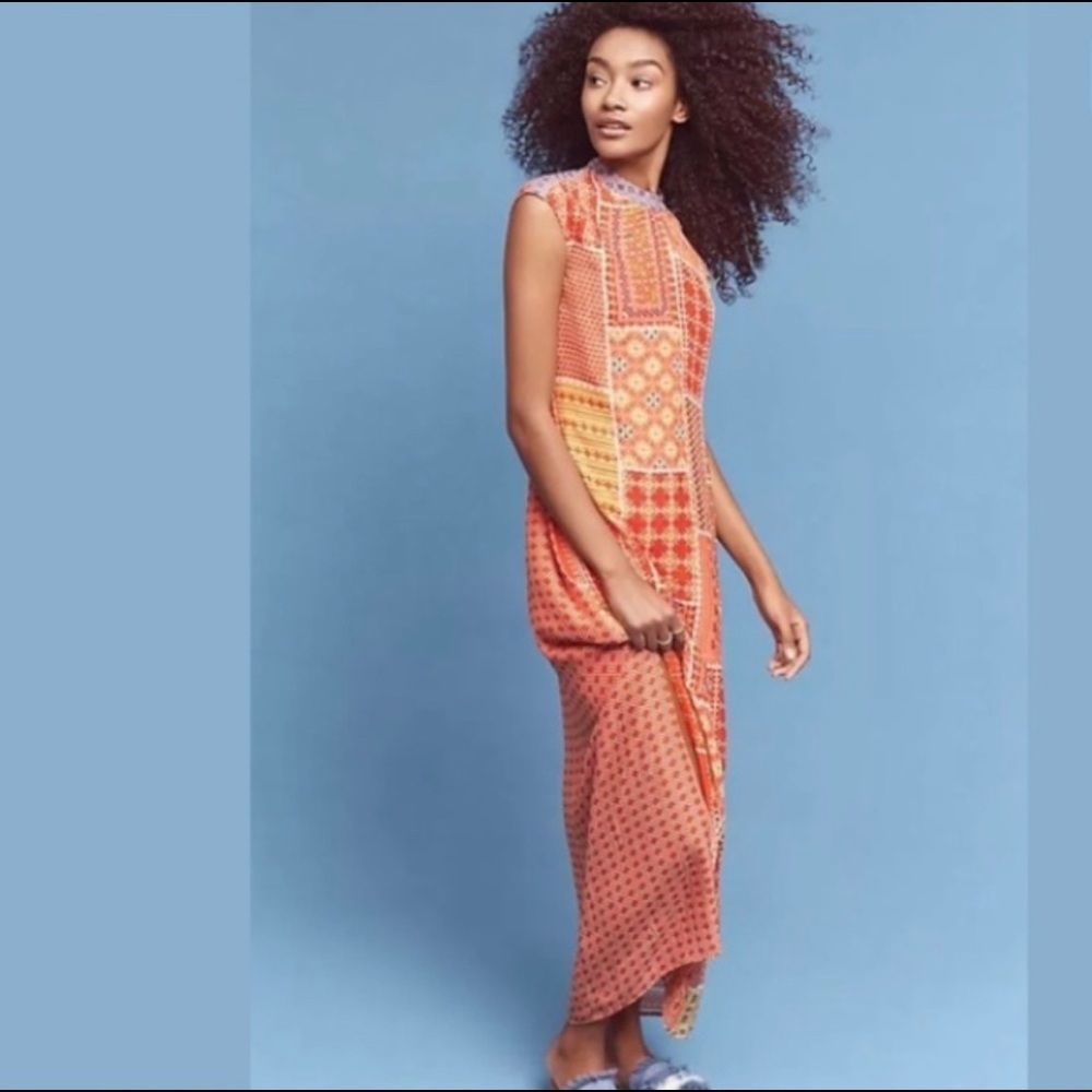 Tanvi Kedia | patchwork sol dress